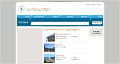 Desktop Screenshot of lagomaggiore.net