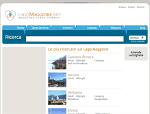 Tablet Screenshot of lagomaggiore.net